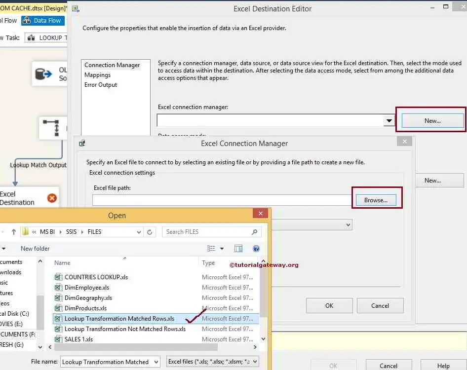 SSIS Lookup Transformation In Full Cache Mode 12