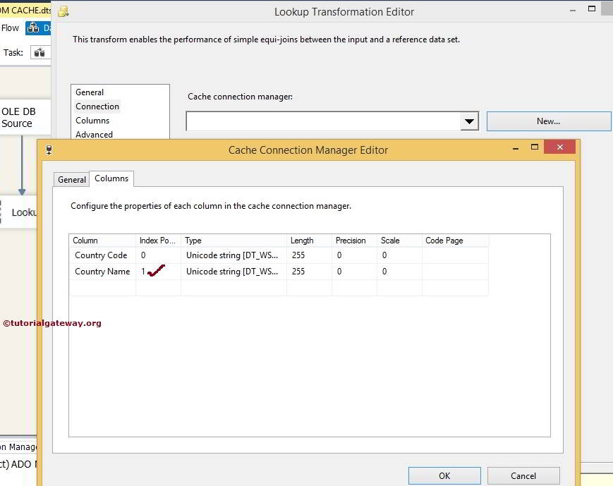 SSIS Lookup Transformation In Full Cache Mode 8