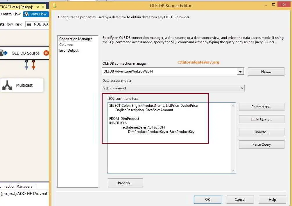 Multicast Transformation in SSIS 3