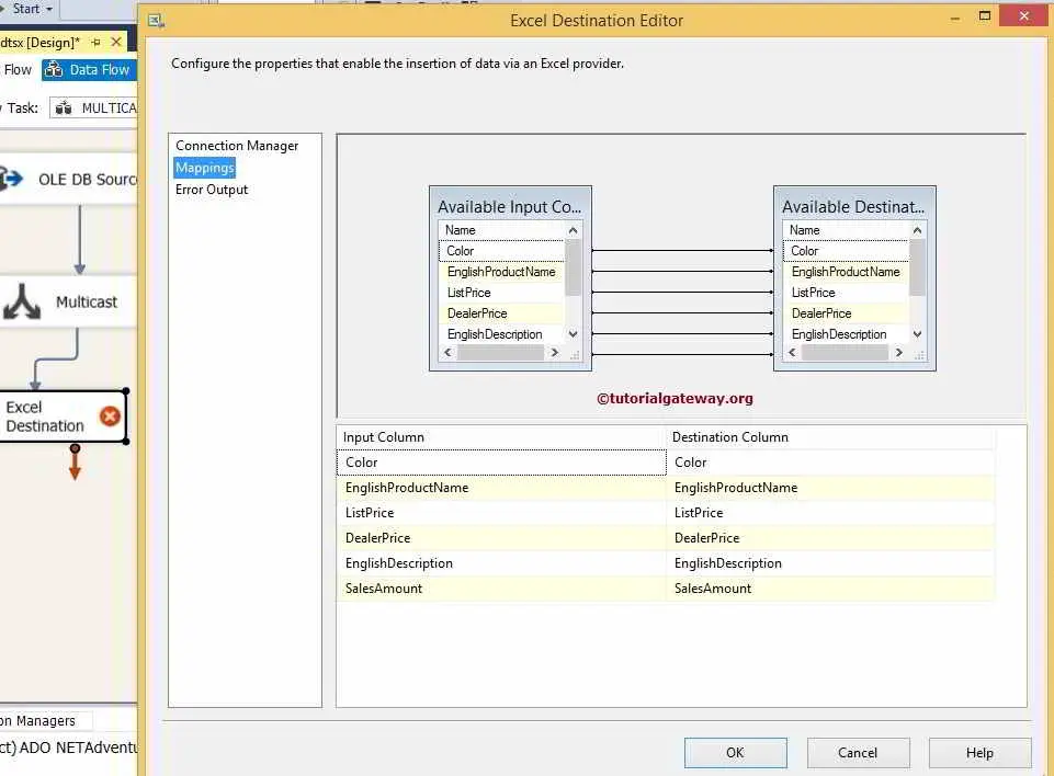 Multicast Transformation in SSIS 8