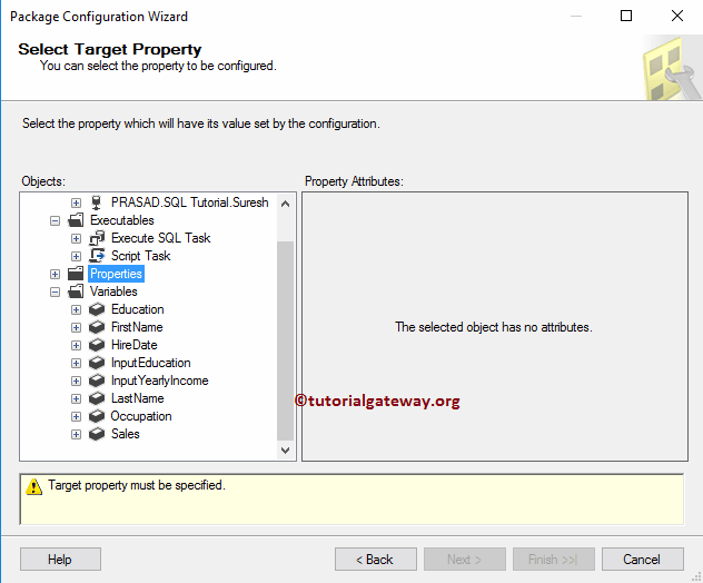 SSIS Package Configuration Using Environment Variable 16