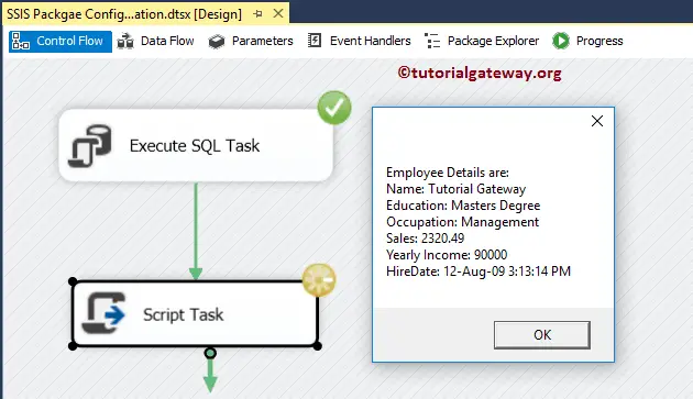 SSIS Package Configuration using XML Configuration FIle 1