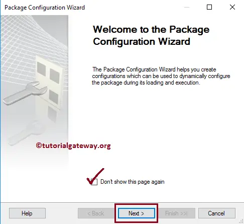 SSIS Package Configuration using XML Configuration FIle 4