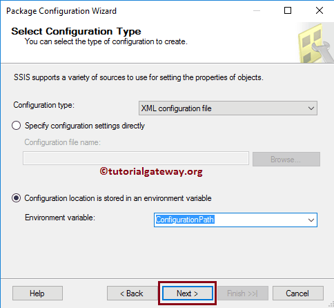 SSIS Package Configuration using XML Configuration FIle Part 2 11