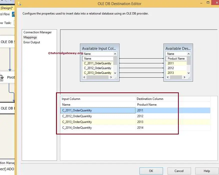 Pivot Transformation in SSIS 13