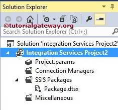 SSIS Project Level Connection Manager 1