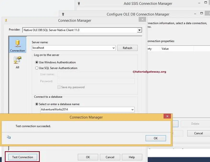 SSIS Project Level Connection Manager 6