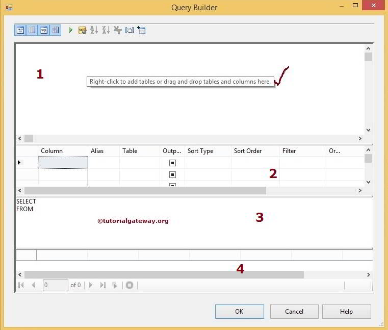 Query builder in SSIS 1