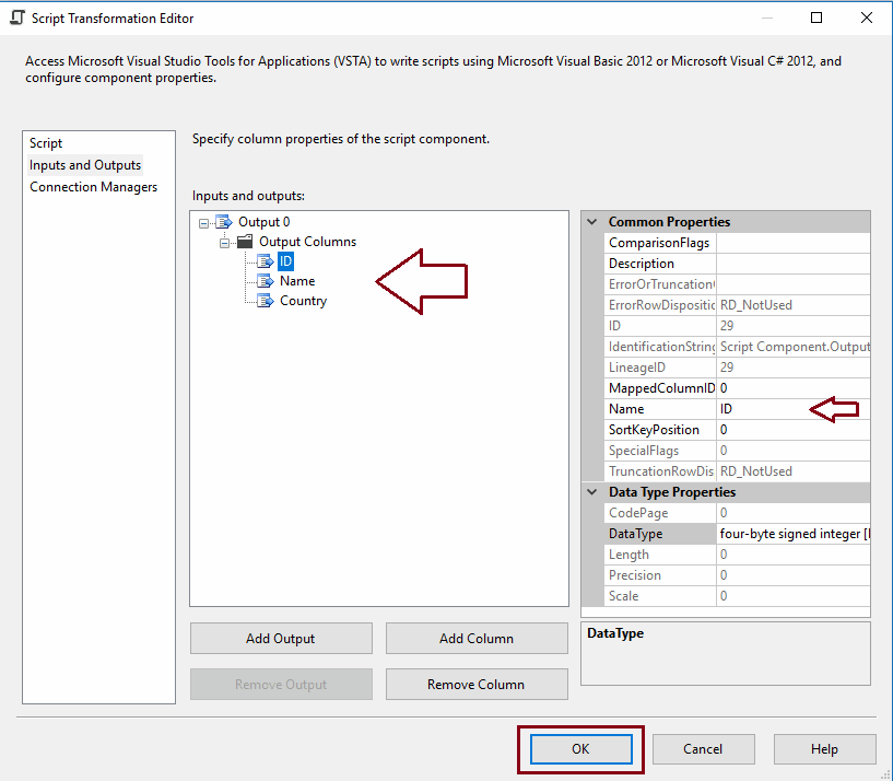 SSIS Script Component as Source 6