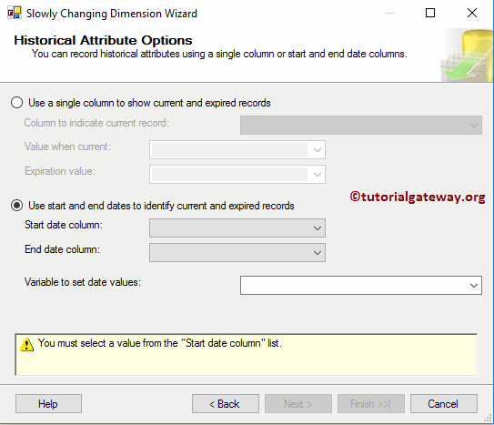 SSIS Slowly Changing Dimension Type 2 - 11