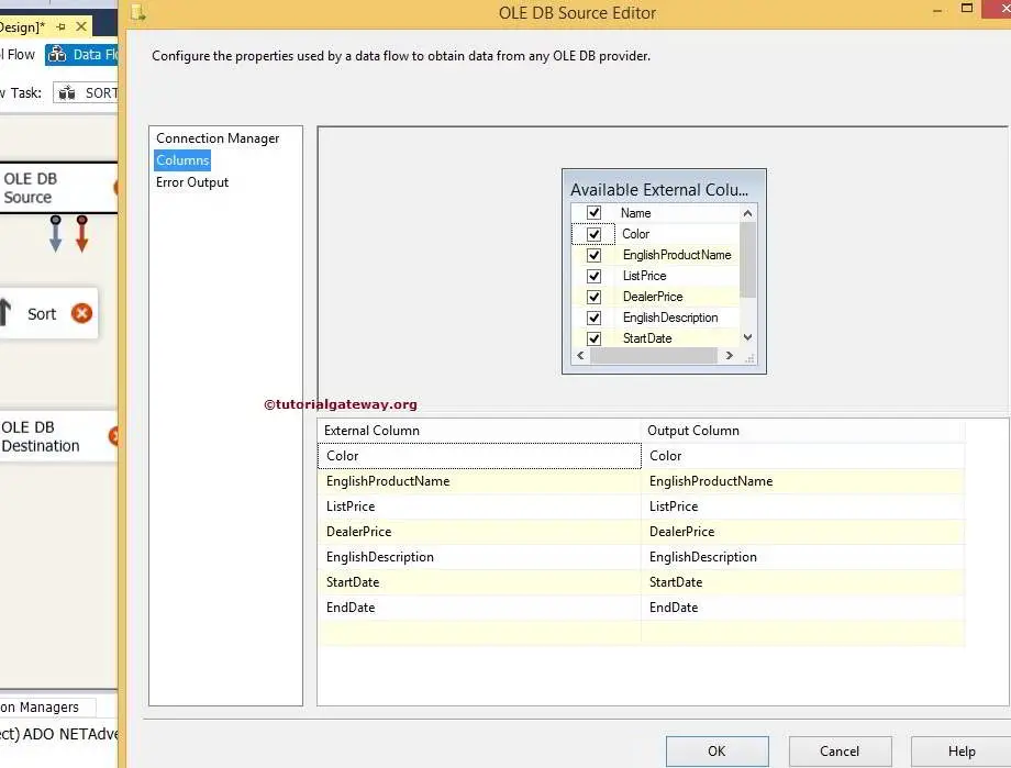 Sort Transformation in SSIS 4