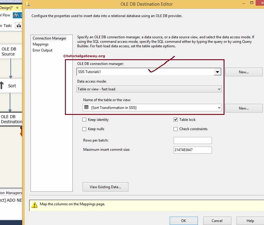 Sort Transformation in SSIS 7