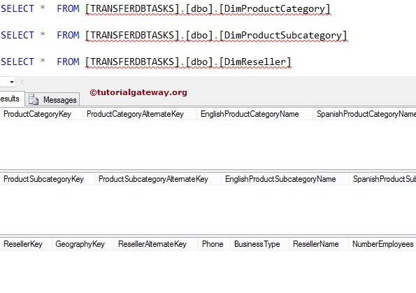 SSIS Transfer SQL Server Objects Task Copying Tables only Output