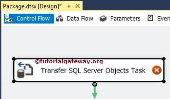 SSIS Transfer SQL Server Objects Task