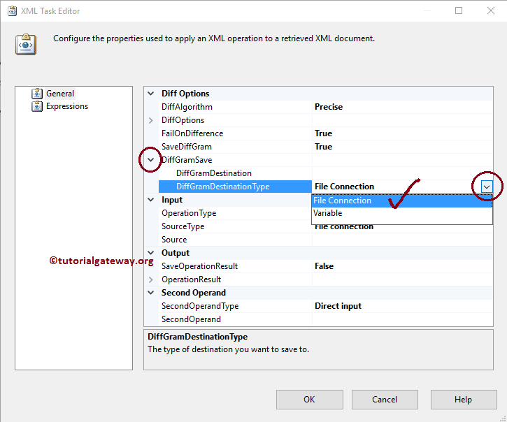 SSIS XML Task to differentiate between XML Files 9