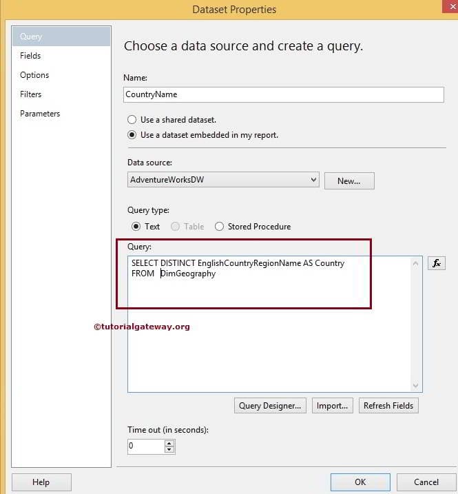 Multiple Parameters in SSRS 2