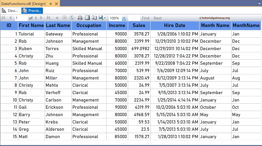 SSRS MonthName Function Ssrs monthname function