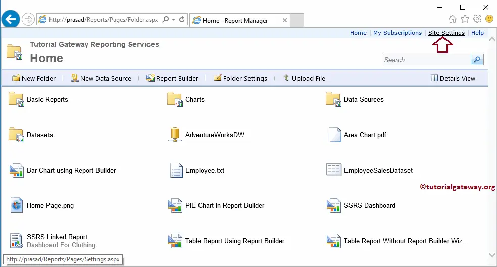 Security in SSRS 1