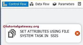 Setting Attributes Using File System Task in SSIS 2
