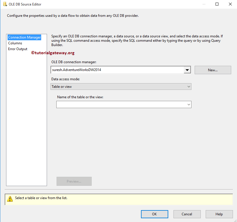 Source Assistance in SSIS 5