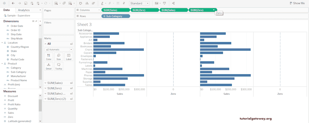 Tableau Butterfly Chart 5