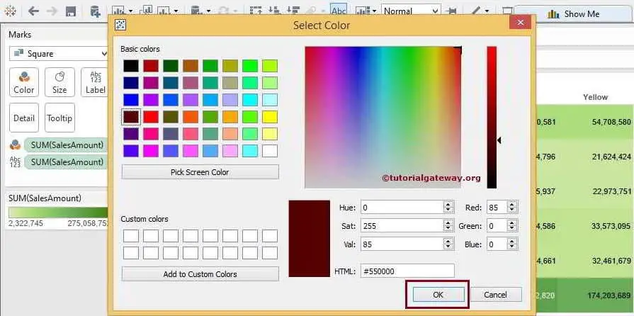Select Color from a window 6
