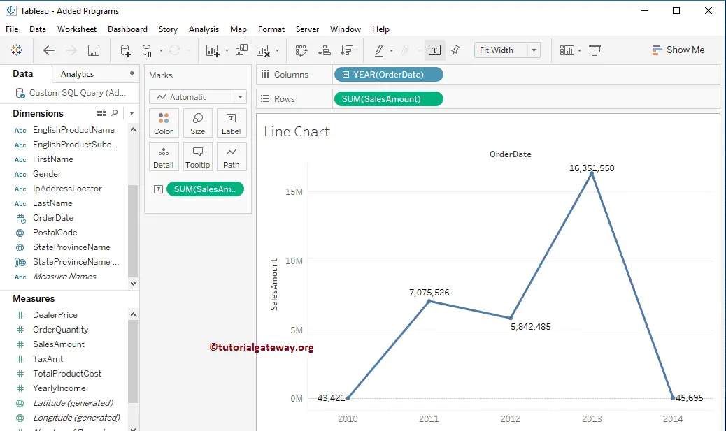 Tableau Line Chart with Data Labels 4