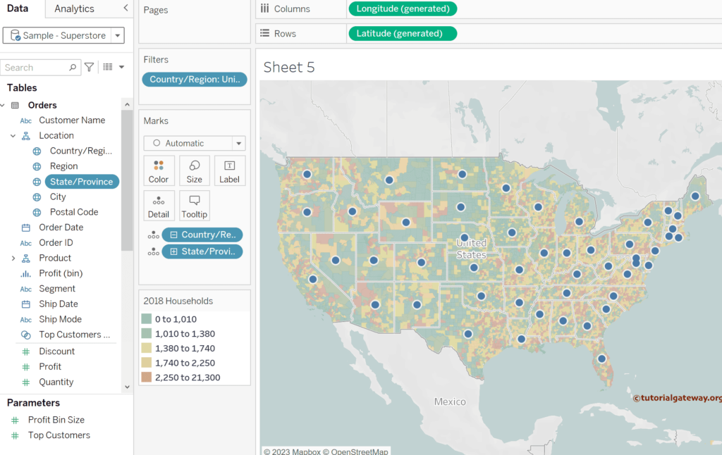 Tableau Map Options preview