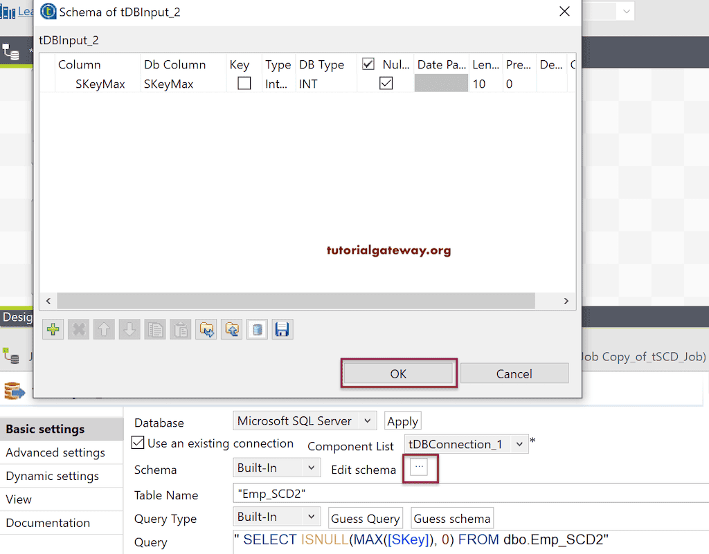 Talend SCD Type 2 Manual