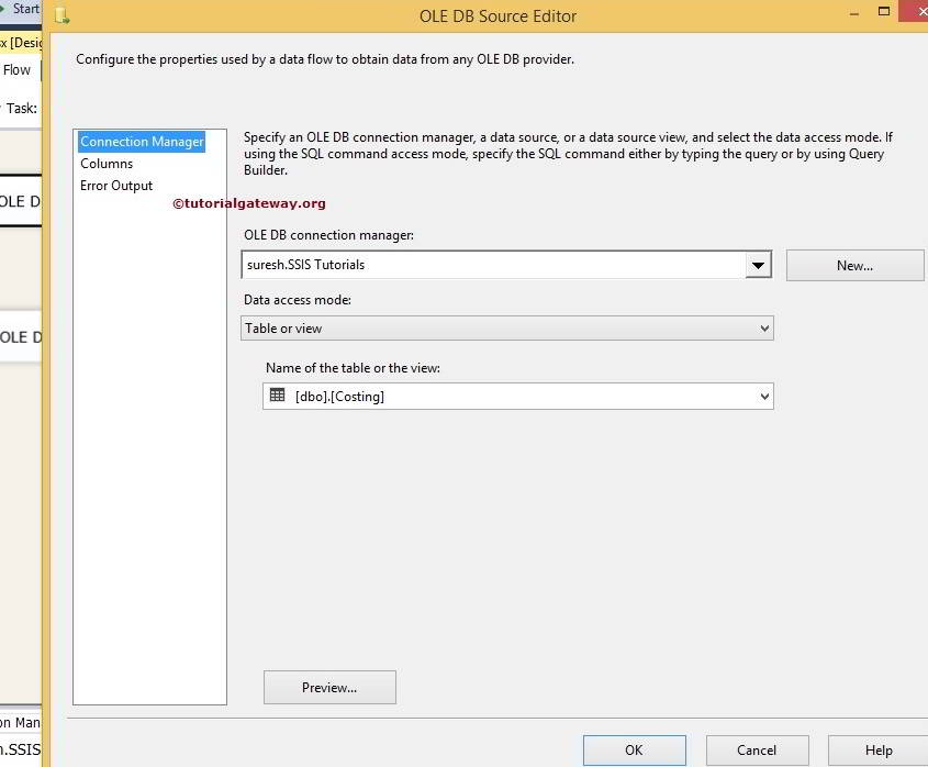 Update Data Using OLEDB Command Transformation in SSIS 4