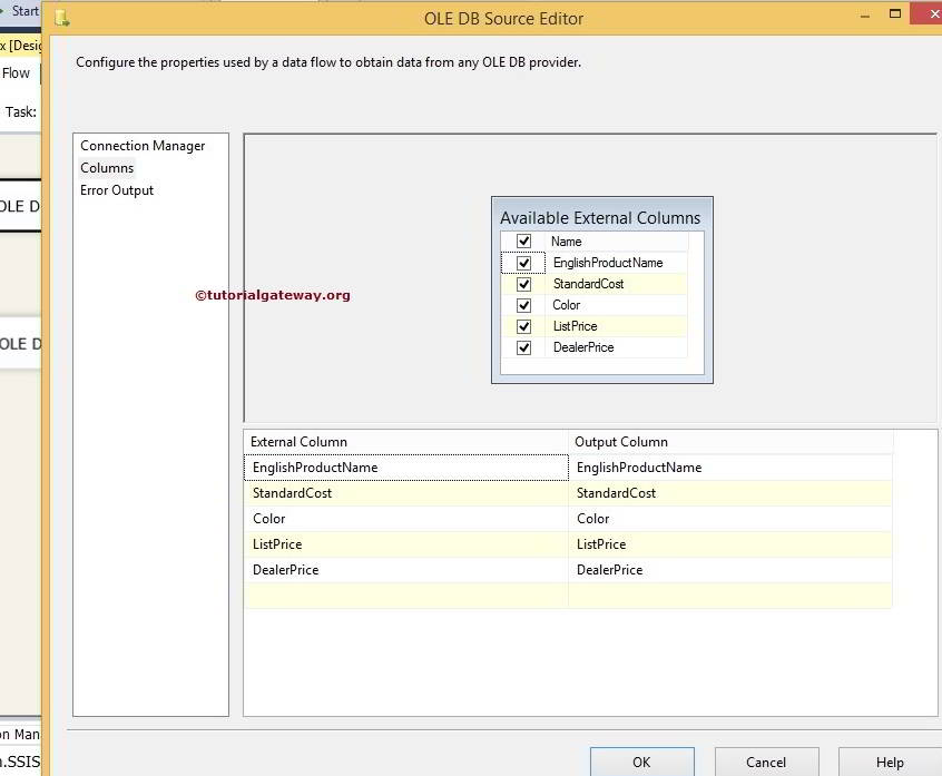 Update Data Using OLEDB Command Transformation in SSIS 5