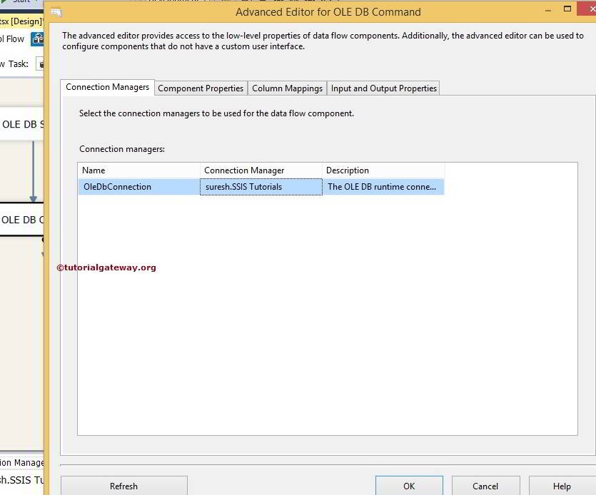 Update Data Using OLEDB Command Transformation in SSIS 6