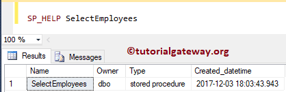 Useful System Stored Procedures in SQL 3