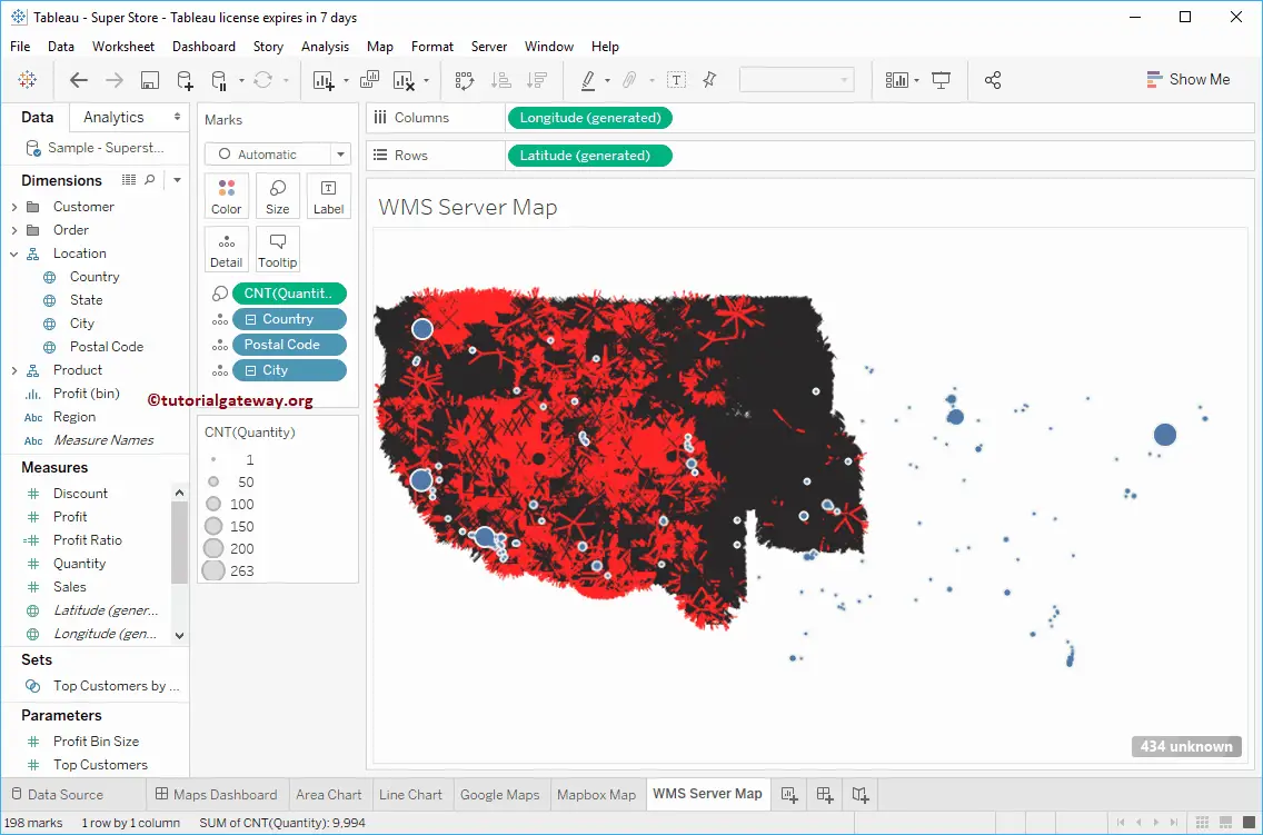 WMS Server Map as a Background Map in Tableau 11