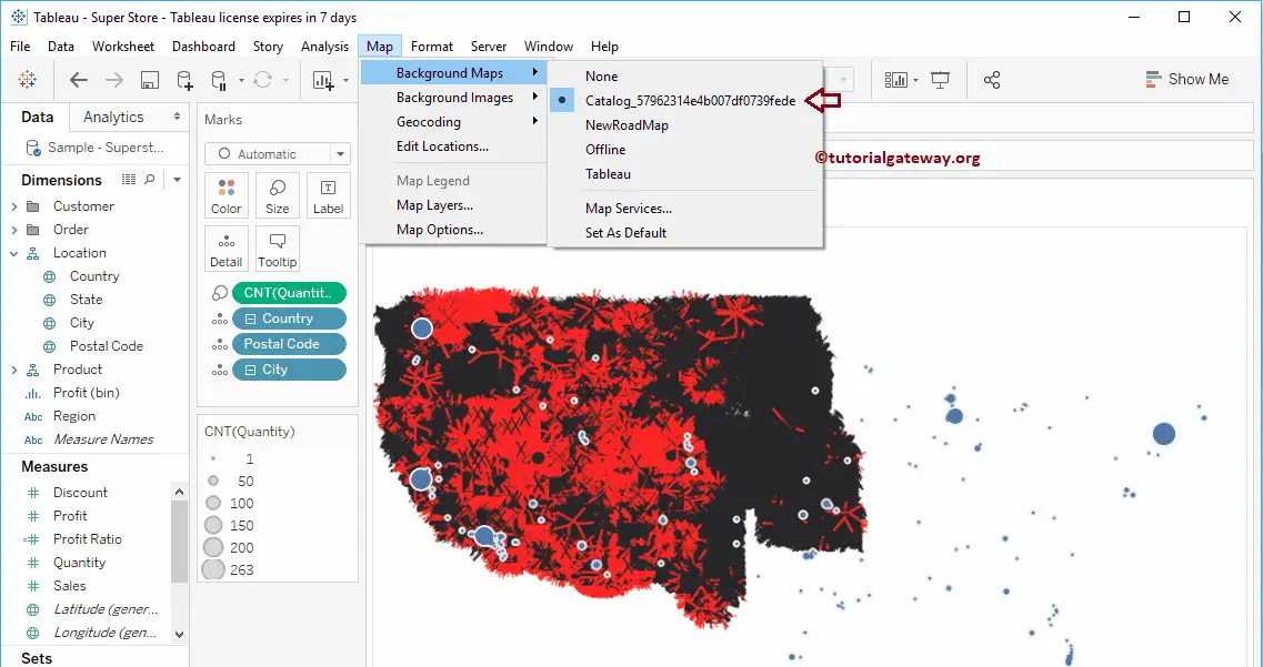 WMS Server Map as a Background Map in Tableau 12